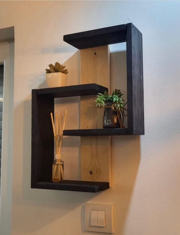 Étagère murale design géométrique – Moderne & Élégante – Image 3